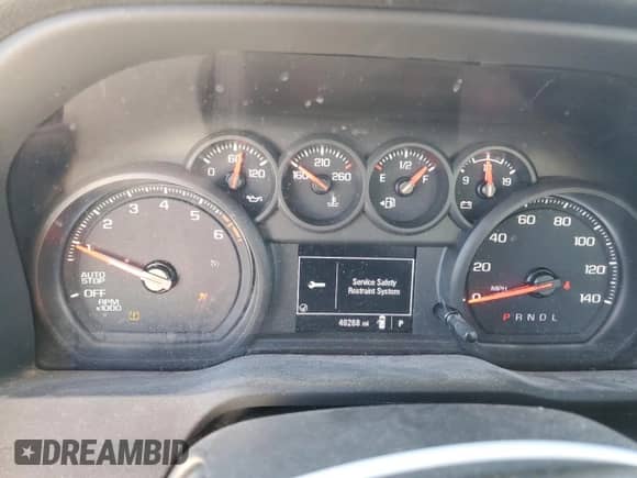 2022 Chevrolet Silverado 1500 Work Truck z VIN 3GCNWAED8NG205493, wystawiony jako Copart lot #80735154 z przebiegiem 49 268 mil mil oraz Szkoda całkowita • Salvage title. Historia ofert i sprzedaży dostępna na DreamBid. Obrazek 9.