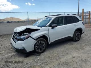 ✅ 2025 Subaru Forester Premium • VIN: JF2SLDDC6SH421450 • Lot: 68657764. Listed on Copart with 957 mi. Free auction sales archive from the USA and detailed vehicle history report at DreamBid. Image 1.