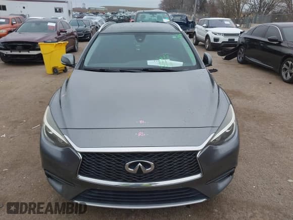 ✅ 2017 Infiniti QX30 Premium • VIN: SJKCH5CP3HA027322 • Lot: 41212757. Listed on IAAI with 88,393 mi. Free auction sales archive from the USA and detailed vehicle history report at DreamBid. Image 13.