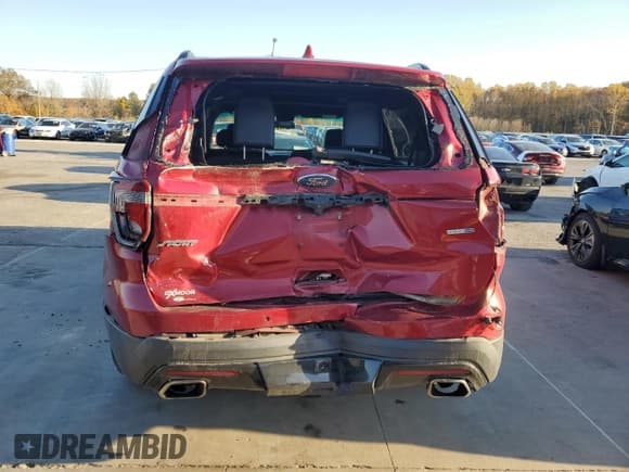 ✅ 2016 Ford Explorer Sport • VIN: 1FM5K8GT9GGA61228 • Lot: 92580285. Wystawiony na Copart z przebiegiem 143 730 mil. Bezpłatny archiwum sprzedaży aukcyjnych z USA i szczegółowy raport historii pojazdu na DreamBid. Zdjęcie 6.