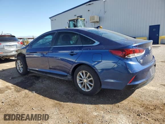 2018 Hyundai Sonata SE with VIN 5NPE24AF3JH640587, listed as a Copart auction lot 89699275 with 105,996 mi miles and Salvage title. Bid and sale history available at DreamBid. Image 2.