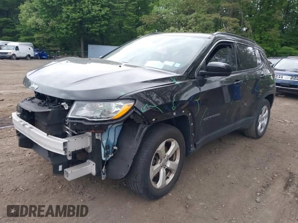 ✅ 2021 Jeep Compass Altitude • VIN: 3C4NJDBB2MT537955 • Lot: 42301024. Listed on IAAI with 62,993 mi. Free auction sales archive from the USA and detailed vehicle history report at DreamBid. Image 19.