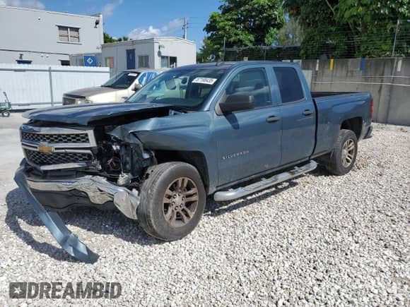 2014 Chevrolet Silverado 1500 LT z VIN 1GCRCREC4EZ290445, wystawiony jako Copart lot #87198435 z przebiegiem 166 498 mil mil oraz Szkoda całkowita • Salvage title. Historia ofert i sprzedaży dostępna na DreamBid. Obrazek 1.