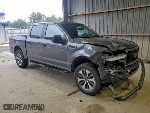 ✅ 2020 Ford F-150 XL • VIN: 1FTEW1E52LKD21576 • Lot: 95222605. Listed on Copart with 123,671 mi. Free auction sales archive from the USA and detailed vehicle history report at DreamBid. Image 4.