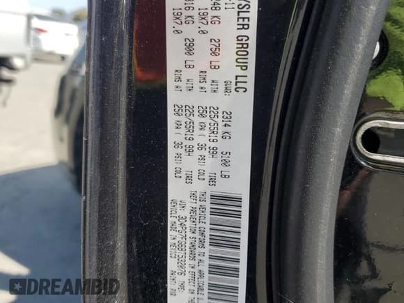 ✅ 2011 Dodge Journey R/T • VIN: 3D4PG7FG6BT532076 • Lot: 60700645. Wystawiony na Copart z przebiegiem 150 752 mil. Bezpłatny archiwum sprzedaży aukcyjnych z USA i szczegółowy raport historii pojazdu na DreamBid. Zdjęcie 13.