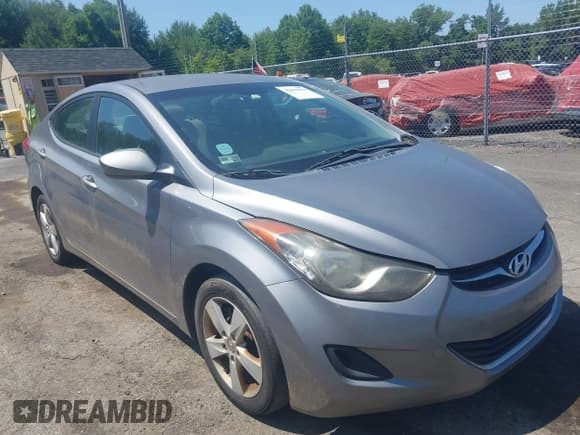 ✅ 2011 Hyundai Elantra GLS • VIN: KMHDH4AE6BU082805 • Lot: 42959953. Listed on IAAI with 191,255 mi. Free auction sales archive from the USA and detailed vehicle history report at DreamBid. Image 1.