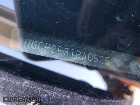 ✅ 2011 Honda Accord LX • VIN: 1HGCP2F31BA052595 • Lot: 92051875. Listed on Copart with 329,473 mi. Free auction sales archive from the USA and detailed vehicle history report at DreamBid. Image 13.