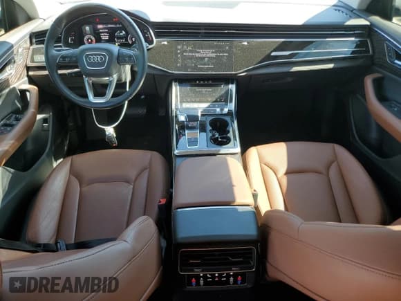 ✅ 2022 Audi Q8 Premium Plus • VIN: WA1BVBF11ND019463 • Lot: 64094385. Listed on Copart with 34,659 mi. Free auction sales archive from the USA and detailed vehicle history report at DreamBid. Image 8.