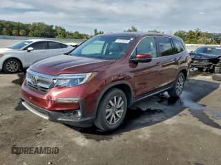 ✅ 2020 Honda Pilot EX-L • VIN: 5FNYF5H50LB001086 • Lot: 93720615. Wystawiony na Copart z przebiegiem 53 684 mil. Bezpłatny archiwum sprzedaży aukcyjnych z USA i szczegółowy raport historii pojazdu na DreamBid. Zdjęcie 1.