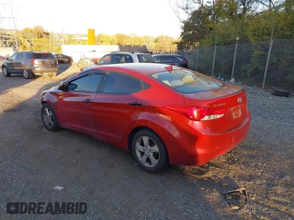 ✅ 2011 Hyundai Elantra GLS • VIN: KMHDH4AE4BU141804 • Lot: 43652843. Listed on IAAI with 179,609 mi. Free auction sales archive from the USA and detailed vehicle history report at DreamBid. Image 3.