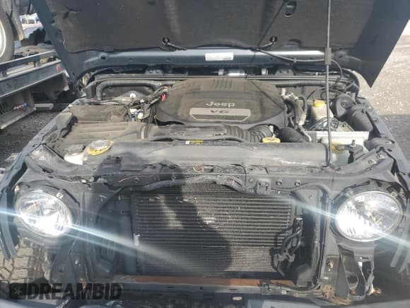 ✅ 2018 Jeep Wrangler Unlimited Sahara • VIN: 1C4BJWEG1JL885937 • Lot: 84174925. Listed on Copart with 65,854 mi. Free auction sales archive from the USA and detailed vehicle history report at DreamBid. Image 12.