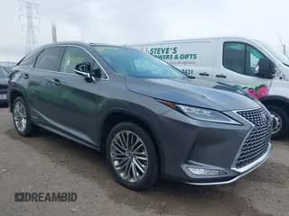✅ 2022 Lexus RX 450h • VIN: 2T2JGMDA7NC075586 • Lot: 42606238. Listed on IAAI with 39,423 mi. Free auction sales archive from the USA and detailed vehicle history report at DreamBid. Image 1.