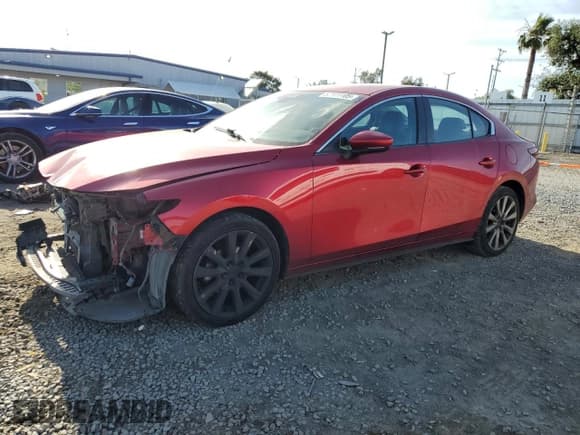 ✅ 2019 Mazda 3 Preferred • VIN: 3MZBPADL5KM112305 • Lot: 57111105. Listed on Copart with 63,011 mi. Free auction sales archive from the USA and detailed vehicle history report at DreamBid. Image 1.