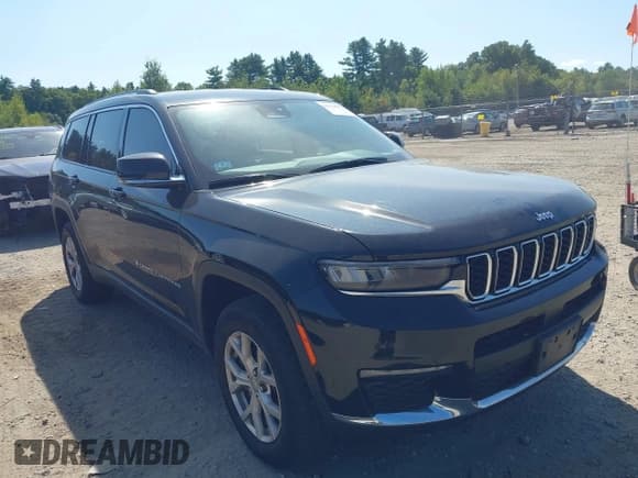 ✅ 2021 Jeep Grand Cherokee Limited • VIN: 1C4RJKBG6M8124940 • Lot: 43170771. Listed on IAAI with 61,928 mi. Free auction sales archive from the USA and detailed vehicle history report at DreamBid. Image 13.