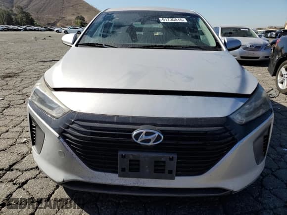 ✅ 2017 Hyundai Ioniq Blue • VIN: KMHC65LC6HU036502 • Lot: 91730815. Listed on Copart with 123,297 mi. Free auction sales archive from the USA and detailed vehicle history report at DreamBid. Image 5.