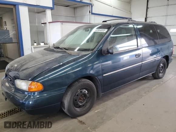 ✅ 1998 Ford Windstar LX • VIN: 2FMZA5142WBE53221 • Lot: 66964055. Wystawiony na Copart z przebiegiem 159 288 mil. Bezpłatny archiwum sprzedaży aukcyjnych z USA i szczegółowy raport historii pojazdu na DreamBid. Zdjęcie 1.