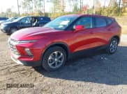 ✅ 2025 Chevrolet Blazer LT • VIN: 3GNKBHR42SS233291 • Lot: 43849286. Wystawiony na IAAI z przebiegiem 11 429 mil. Bezpłatny archiwum sprzedaży aukcyjnych z USA i szczegółowy raport historii pojazdu na DreamBid. Zdjęcie 2.