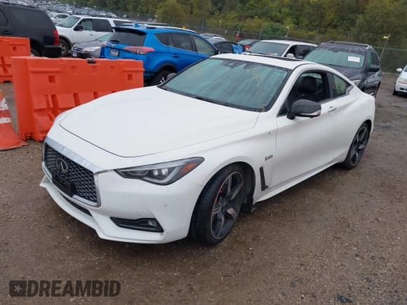 ✅ 2018 Infiniti Q60 Red Sport 400 • VIN: JN1FV7EL9JM631320 • Lot: 40421409. Wystawiony na IAAI z przebiegiem 76 629 mil. Bezpłatny archiwum sprzedaży aukcyjnych z USA i szczegółowy raport historii pojazdu na DreamBid. Zdjęcie 2.