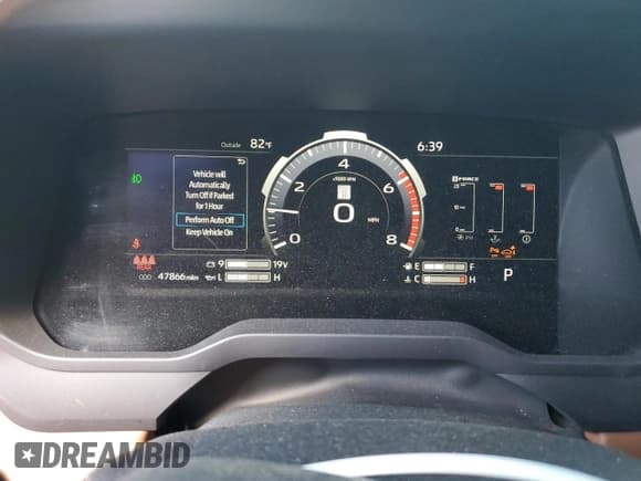 ✅ 2023 Toyota Tundra 1794 Edition • VIN: 5TFMA5AB6PX023148 • Lot: 52284665. Listed on Copart with 47,866 mi. Free auction sales archive from the USA and detailed vehicle history report at DreamBid. Image 9.