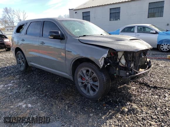✅ 2020 Dodge Durango R/T • VIN: 1C4SDJCT0LC395437 • Lot: 87882145. Listed on Copart with Not provided. Free auction sales archive from the USA and detailed vehicle history report at DreamBid. Image 4.