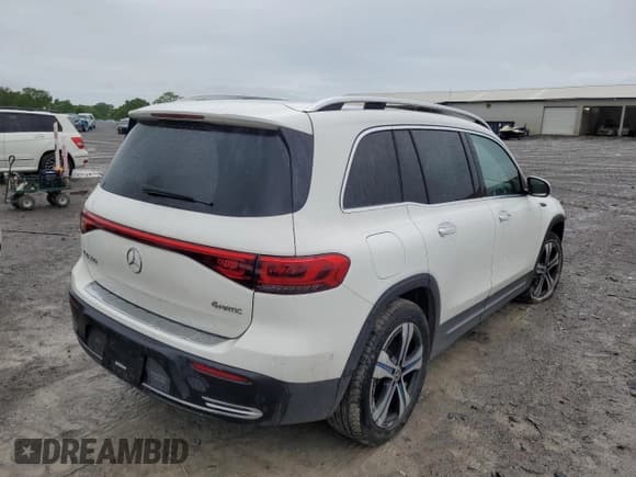 ✅ 2022 Mercedes-Benz EQB 300 • VIN: W1N9M0KBXNN011035 • Лот: 52905294. Опубликован ранее на Copart с пробегом 40 541 миль. Бесплатный доступ к архиву аукционных продаж из США и подробный отчёт об истории автомобиля на DreamBid. Изображение 3.