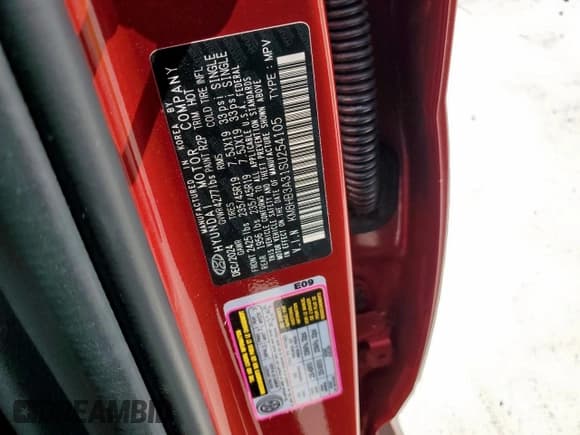 ✅ 2025 Hyundai Kona N Line S • VIN: KM8HB3A31SU254105 • Lot: 81570725. Listed on Copart with 6,006 mi. Free auction sales archive from the USA and detailed vehicle history report at DreamBid. Image 14.