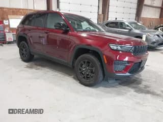 ✅ 2025 Jeep Grand Cherokee Altitude X • VIN: 1C4RJHAG9SC283983 • Lot: 42495106. Listed on IAAI with 8,757 mi. Free auction sales archive from the USA and detailed vehicle history report at DreamBid. Image 1.