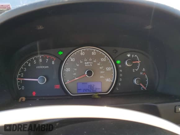 2007 Hyundai Elantra GLS z VIN KMHDU46D17U022353, wystawiony jako Copart lot #69721814 z przebiegiem 144 262 mil mil oraz Szkoda całkowita • Salvage title. Historia ofert i sprzedaży dostępna na DreamBid. Obrazek 9.