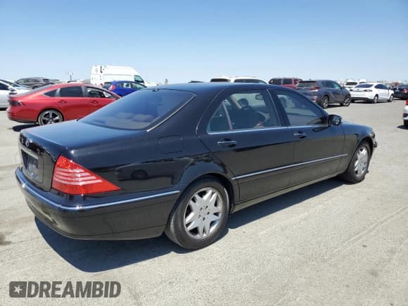 ✅ 2003 Mercedes-Benz S 430 • VIN: WDBNG70J83A336608 • Lot: 64698765. Listed on Copart with 120,029 mi. Free auction sales archive from the USA and detailed vehicle history report at DreamBid. Image 3.