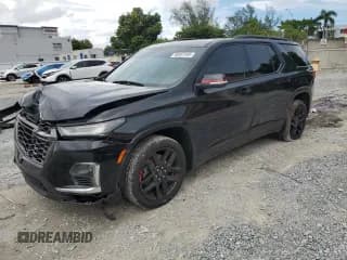 ✅ 2023 Chevrolet Traverse Premier • VIN: 1GNERKKW6PJ240304 • Lot: 80407485. Wystawiony na Copart z przebiegiem 30 120 mil. Bezpłatny archiwum sprzedaży aukcyjnych z USA i szczegółowy raport historii pojazdu na DreamBid. Zdjęcie 1.