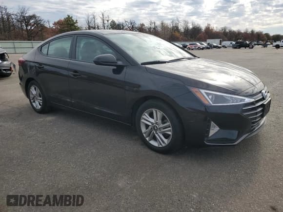 ✅ 2020 Hyundai Elantra SEL • VIN: KMHD84LF9LU081199 • Lot: 91571685. Listed on Copart with 51,540 mi. Free auction sales archive from the USA and detailed vehicle history report at DreamBid. Image 4.