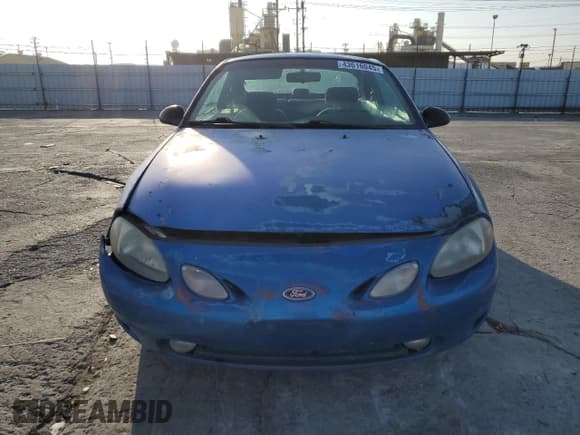 ✅ 2000 Ford Escort ZX2 • VIN: 3FAKP1137YR190299 • Lot: 43616045. Listed on Copart with 34,552 mi. Free auction sales archive from the USA and detailed vehicle history report at DreamBid. Image 5.