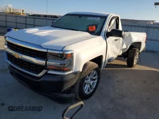 ✅ 2018 Chevrolet Silverado 1500 Work Truck • VIN: 1GCNKNEH2JZ366289 • Lot: 41476745. Listed on Copart with Not provided. Free auction sales archive from the USA and detailed vehicle history report at DreamBid. Image 1.