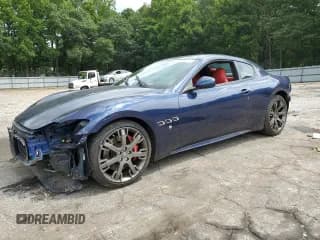 ✅ 2017 Maserati GranTurismo Sport • VIN: ZAM45VLA6H0210422 • Lot: 65213444. Listed on Copart with 22,640 mi. Free auction sales archive from the USA and detailed vehicle history report at DreamBid. Image 1.
