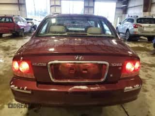 2004 Hyundai Sonata GLS with VIN KMHWF35HX4A935658, listed as a Copart auction lot 43435935 with 21,896 mi miles and Salvage title. Bid and sale history available at DreamBid. Image 6.