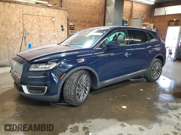 ✅ 2019 Lincoln Nautilus Reserve • VIN: 2LMPJ8L97KBL46570 • Лот: 66599285. Опубликован ранее на Copart с пробегом 34 025 миль. Бесплатный доступ к архиву аукционных продаж из США и подробный отчёт об истории автомобиля на DreamBid. Изображение 1.