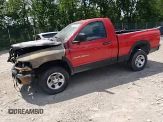 2004 Dodge 1500 SLT z VIN 1D7HU16D34J212758, wystawiony jako Copart lot #62890175 z przebiegiem Nie podano mil oraz Szkoda całkowita • Salvage title. Historia ofert i sprzedaży dostępna na DreamBid. Obrazek 1.