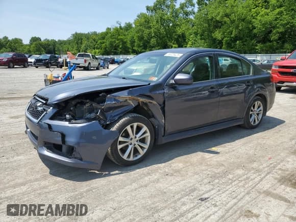 ✅ 2014 Subaru Legacy Premium • VIN: 4S3BMBD69E3020194 • Lot: 59325425. Listed on Copart with 123,197 mi. Free auction sales archive from the USA and detailed vehicle history report at DreamBid. Image 1.