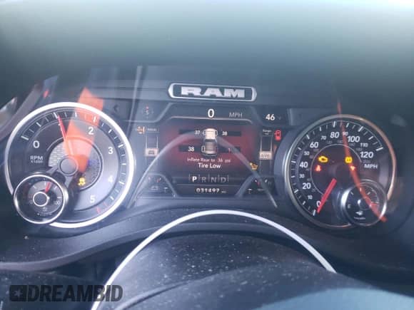 2022 Ram 1500 Lone Star с VIN 1C6RREFM8NN214711, выставлен на аукционе Copart как лот 83393144 с пробегом 31 497 миль миль и Списание • Salvage title. История ставок и продаж доступна на DreamBid. Изображение 9.