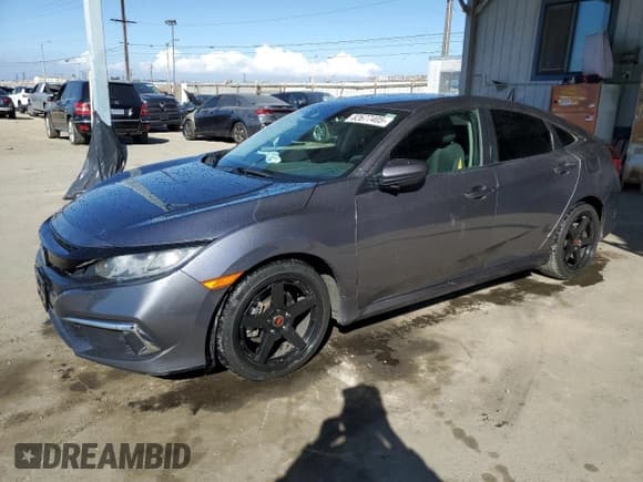 ✅ 2020 Honda Civic LX • VIN: 2HGFC2F6XLH580514 • Lot: 82677405. Listed on Copart with 71,866 mi. Free auction sales archive from the USA and detailed vehicle history report at DreamBid. Image 1.