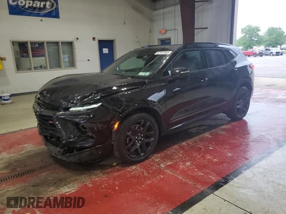 ✅ 2025 Chevrolet Blazer RS • VIN: 3GNKBKRS2SS165649 • Lot: 62931965. Listed on Copart with 3,289 mi. Free auction sales archive from the USA and detailed vehicle history report at DreamBid. Image 1.