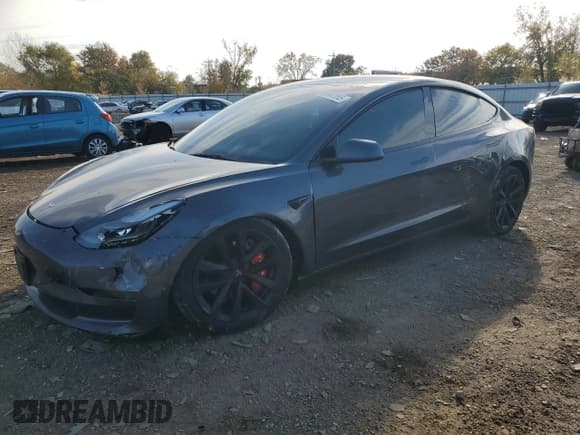 ✅ 2023 Tesla Model 3 Long Range • VIN: 5YJ3E1EB8PF479312 • Lot: 91442365. Wystawiony na Copart z przebiegiem 30 410 mil. Bezpłatny archiwum sprzedaży aukcyjnych z USA i szczegółowy raport historii pojazdu na DreamBid. Zdjęcie 1.