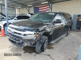 ✅ 2023 Ford Expedition Max XLT • VIN: 1FMJK1H88PEA14722 • Лот: 71029225. Опубликован ранее на Copart с пробегом 47 336 миль. Бесплатный доступ к архиву аукционных продаж из США и подробный отчёт об истории автомобиля на DreamBid. Изображение 1.