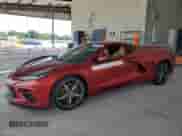 2021 Chevrolet Corvette 3LT z VIN 1G1YC2D43M5124610, wystawiony jako Copart lot #79023594 z przebiegiem Nie podano mil oraz Szkoda całkowita • Salvage title. Historia ofert i sprzedaży dostępna na DreamBid. Obrazek 1.