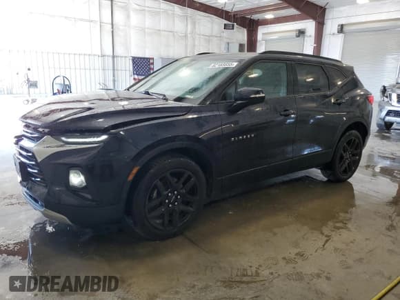 ✅ 2020 Chevrolet Blazer LT • VIN: 3GNKBHRS0LS594955 • Lot: 82185655. Listed on Copart with 107,863 mi. Free auction sales archive from the USA and detailed vehicle history report at DreamBid. Image 1.