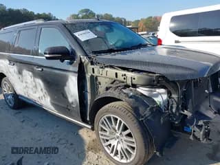 ✅ 2023 Ford Expedition Max Limited • VIN: 1FMJK2A86PEA38548 • Lot: 43628510. Listed on IAAI with 80,853 mi. Free auction sales archive from the USA and detailed vehicle history report at DreamBid. Image 1.