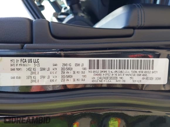 ✅ 2015 Jeep Grand Cherokee Altitude • VIN: 1C4RJFAG9FC853359 • Лот: 42983549. Опубликован ранее на IAAI с пробегом 211 543 миль. Бесплатный доступ к архиву аукционных продаж из США и подробный отчёт об истории автомобиля на DreamBid. Изображение 9.