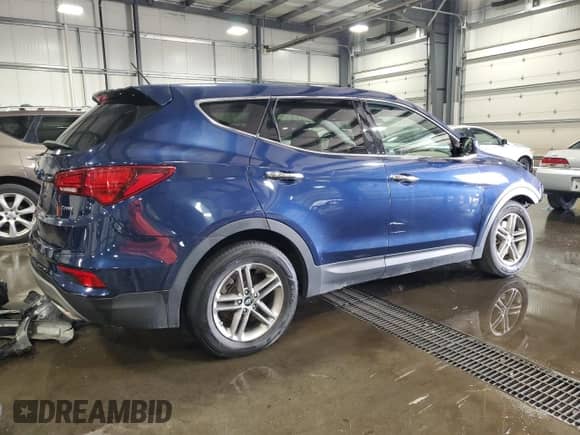 2018 Hyundai Santa Fe 2.4L с VIN 5XYZT3LB8JG556064, выставлен на аукционе Copart как лот 81517185 с пробегом 113 887 миль миль и Списание • Salvage title. История ставок и продаж доступна на DreamBid. Изображение 3.
