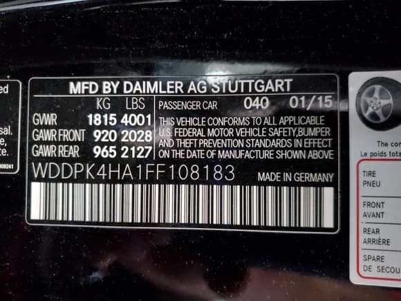 ✅ 2015 Mercedes-Benz SLK 250 • VIN: WDDPK4HA1FF108183 • Lot: 65925955. Listed on Copart with 39,120 mi. Free auction sales archive from the USA and detailed vehicle history report at DreamBid. Image 12.