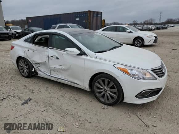 2017 Hyundai Azera Limited с VIN KMHFH4JGXHA583233, выставлен на аукционе Copart как лот 43900515 с пробегом 56 816 миль миль и На запчасти • Non repairable. История ставок и продаж доступна на DreamBid. Изображение 4.